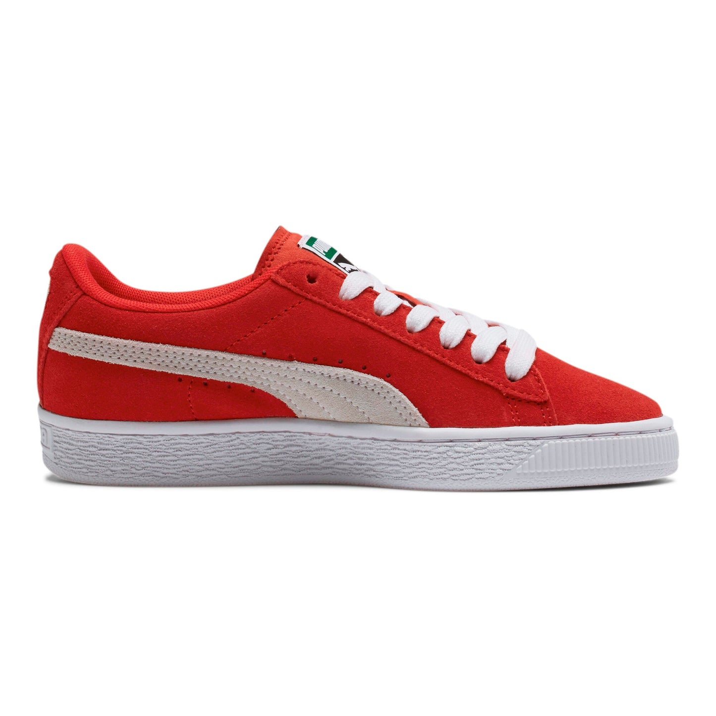 Puma Youth Suede Jr 'High Risk Red' Sneakers
