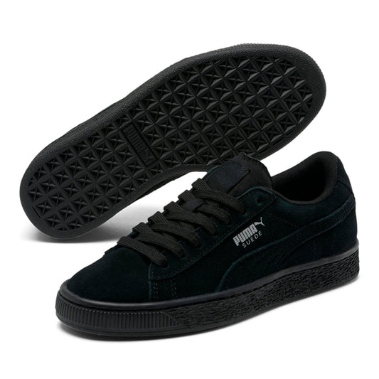 Puma Youth Suede Jr 'Classic Black' Sneakers