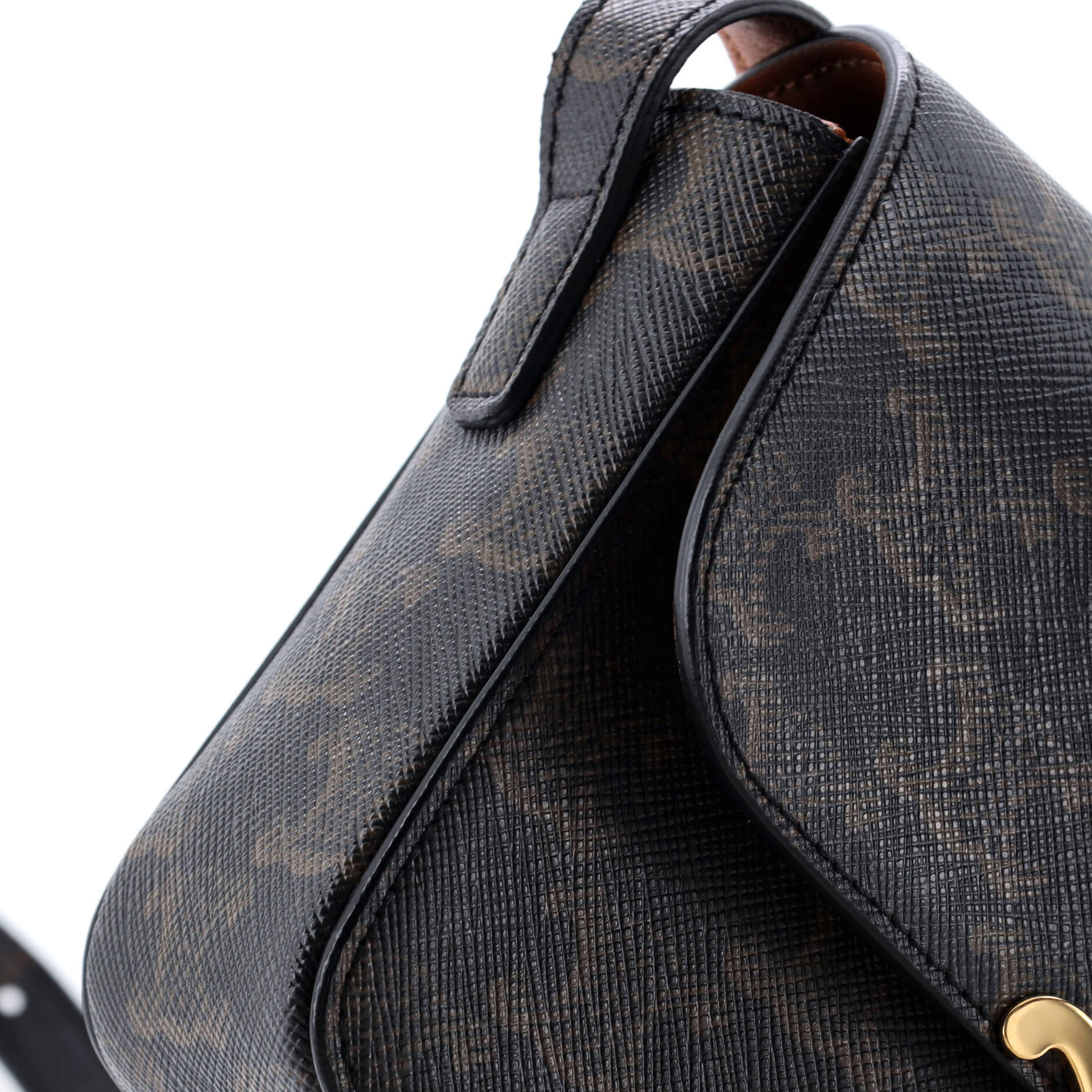 Celine Triomphe Shoulder Bag Triomphe Coated Canvas Nano