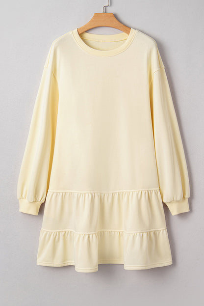 Threaded Pear Ramona Sleeve Loose Mini Dress