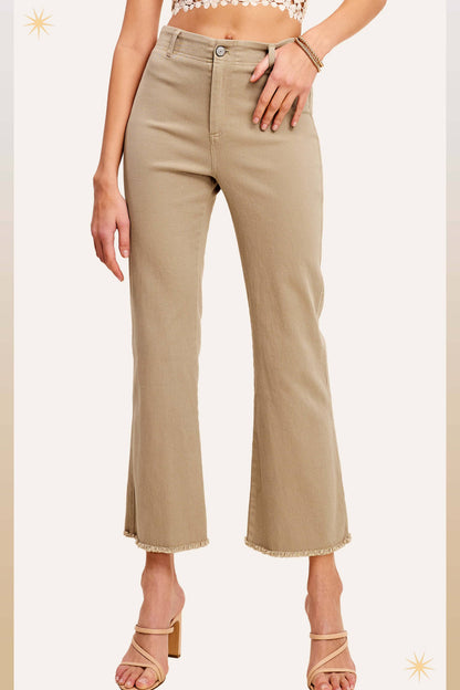 Maggie - Soft Washed Stretchy High Waisted Flare Jeans