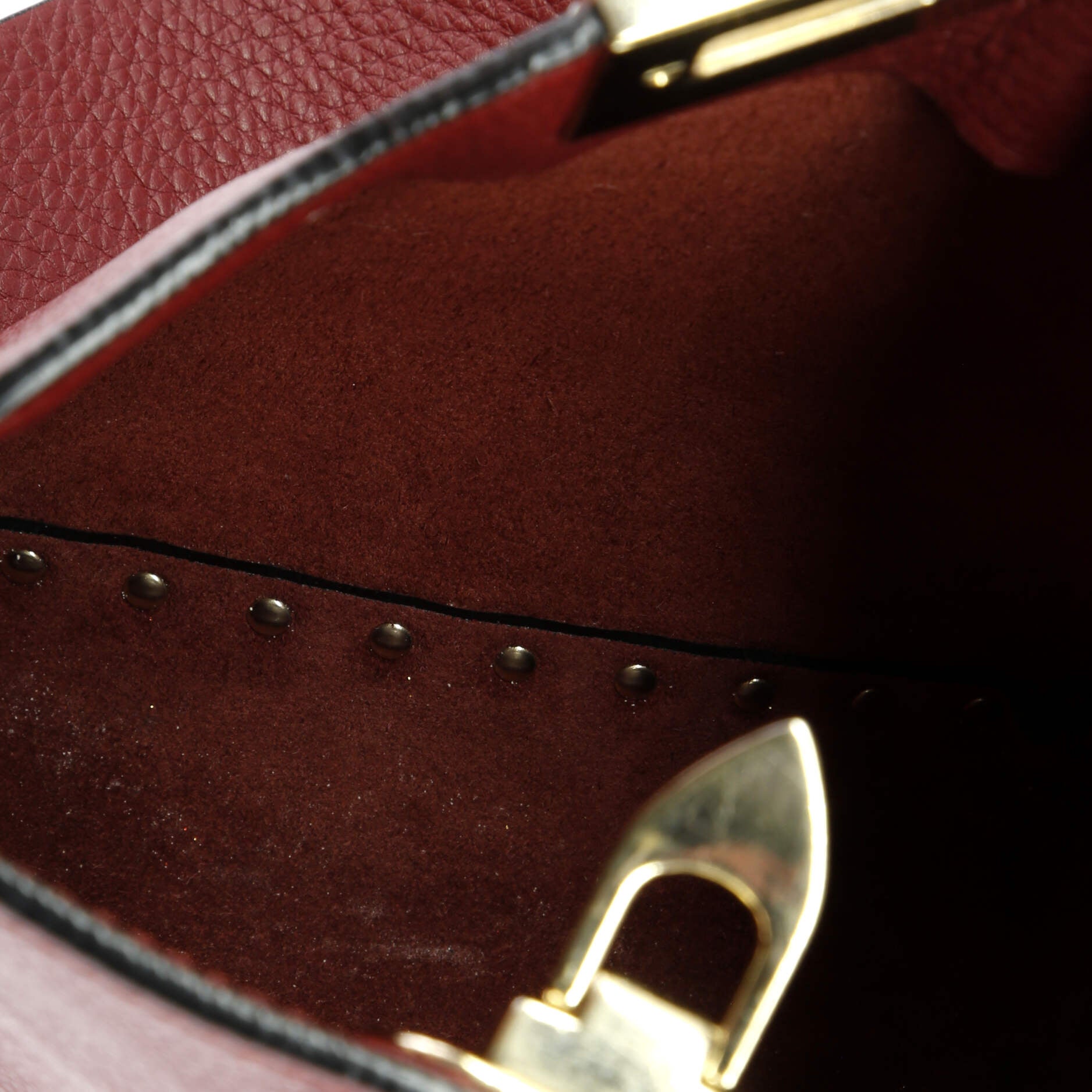 Valentino Garavani Rockstud Flip Lock Messenger Bag Leather Mini