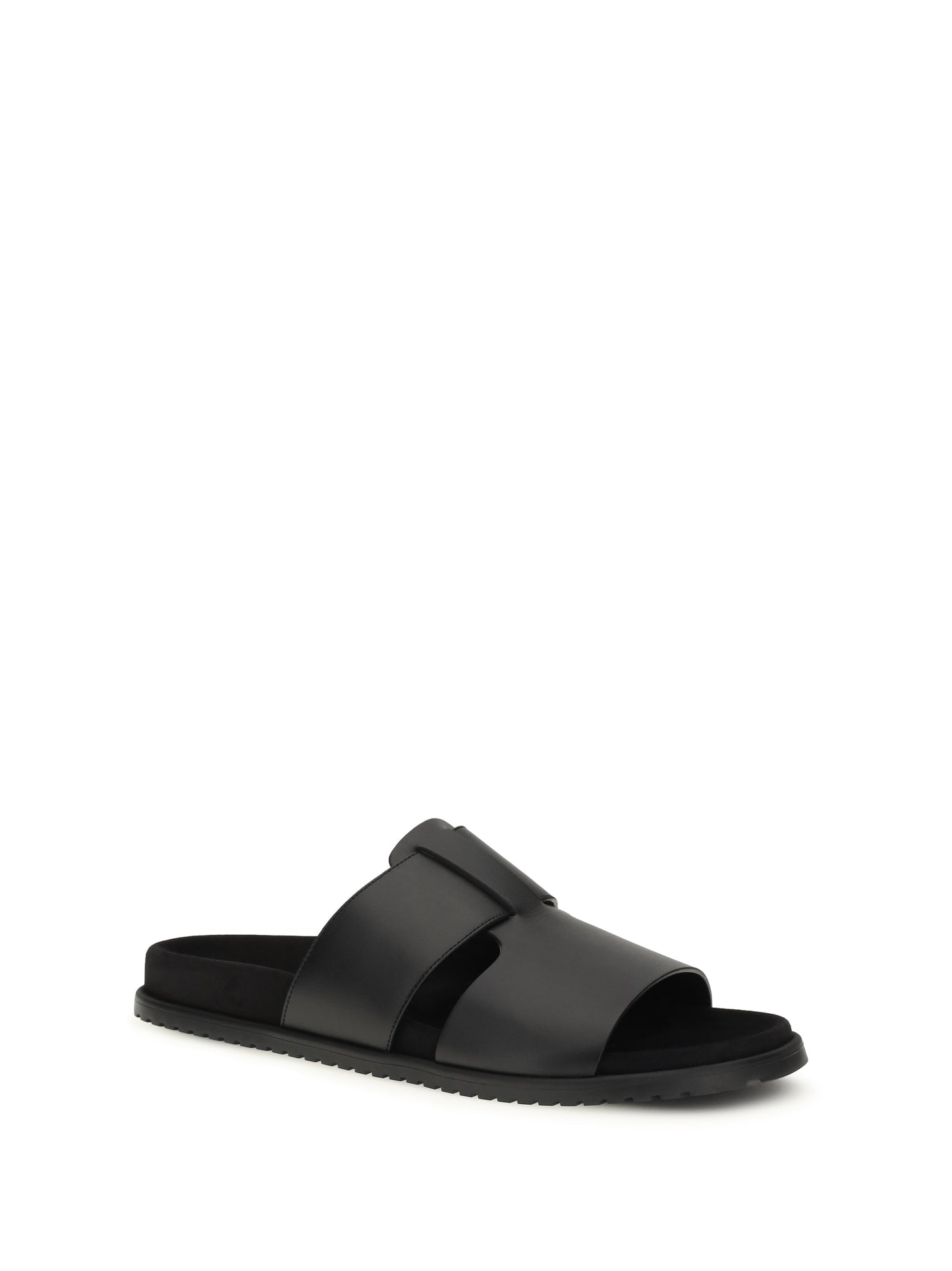 Sandals Calf Leather Black