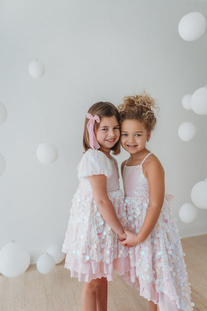 *PREORDER* Charlotte Dress and Shorts Set - Mermaid