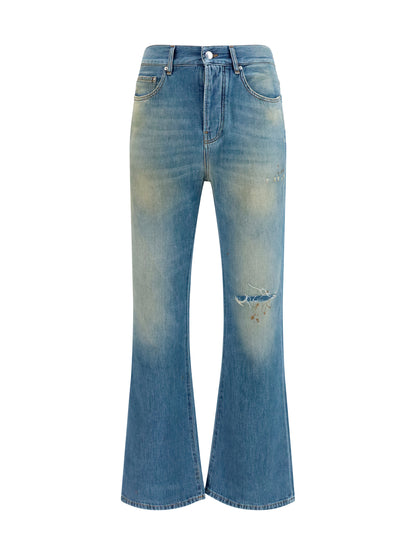 Flared Jeans Slash Desert Sky