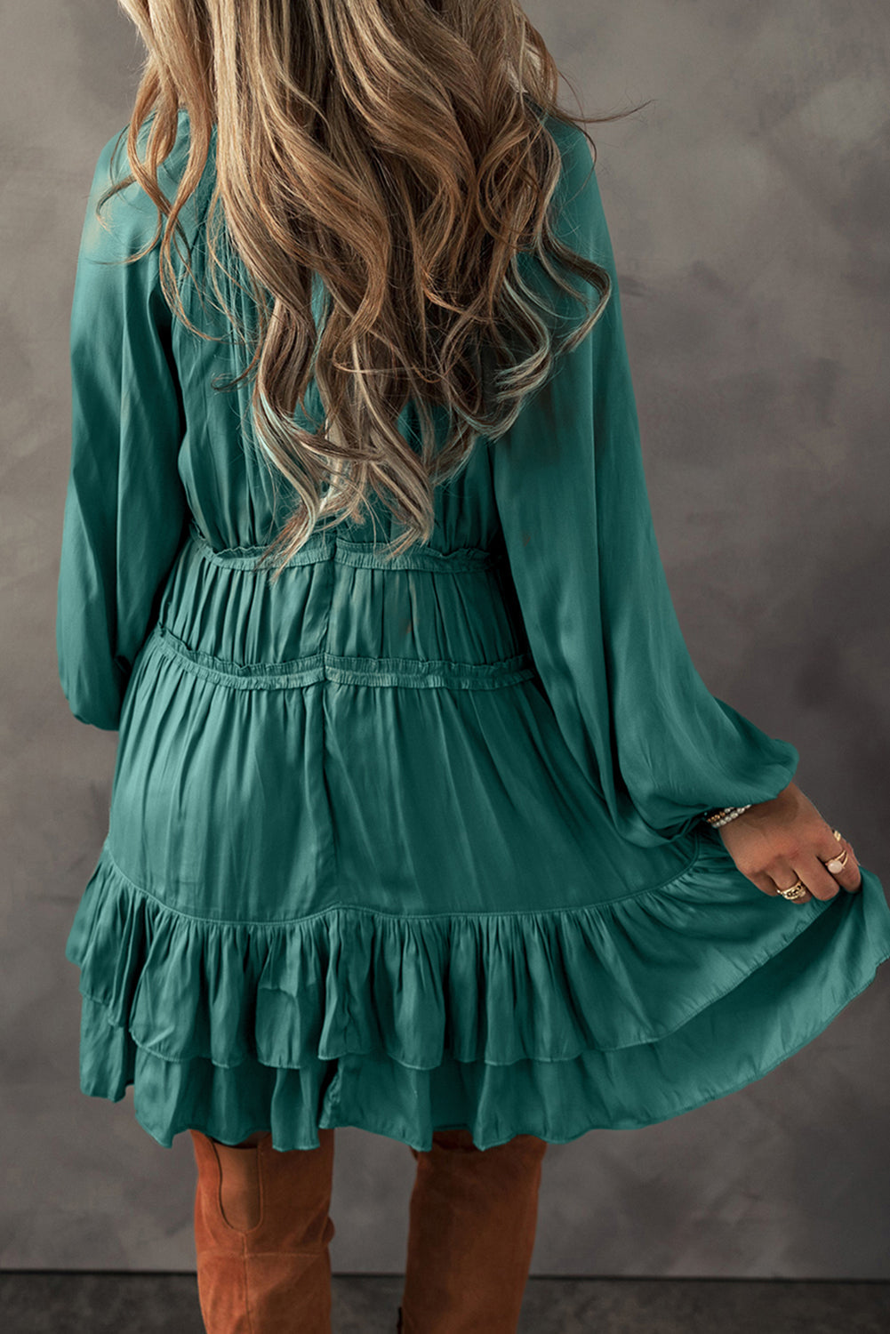 Threaded Pear Dayana Loose Fit Mini Dress