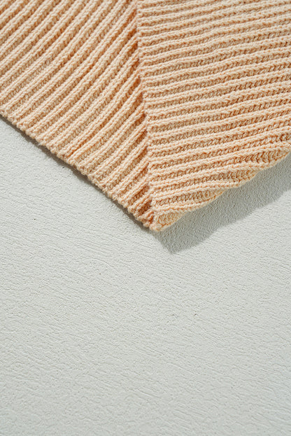 Threaded Pear Avery Side Slits Loose Sweater