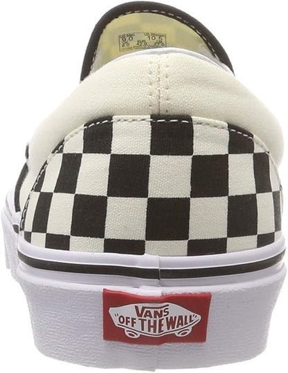 Vans Classic VEYEBWW Check Men's Sneakers — White/Black