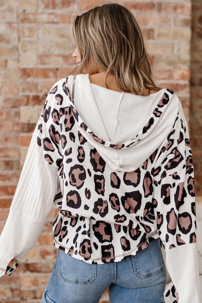 Threaded Pear Keyla Up Drop Shoulder Hoodie