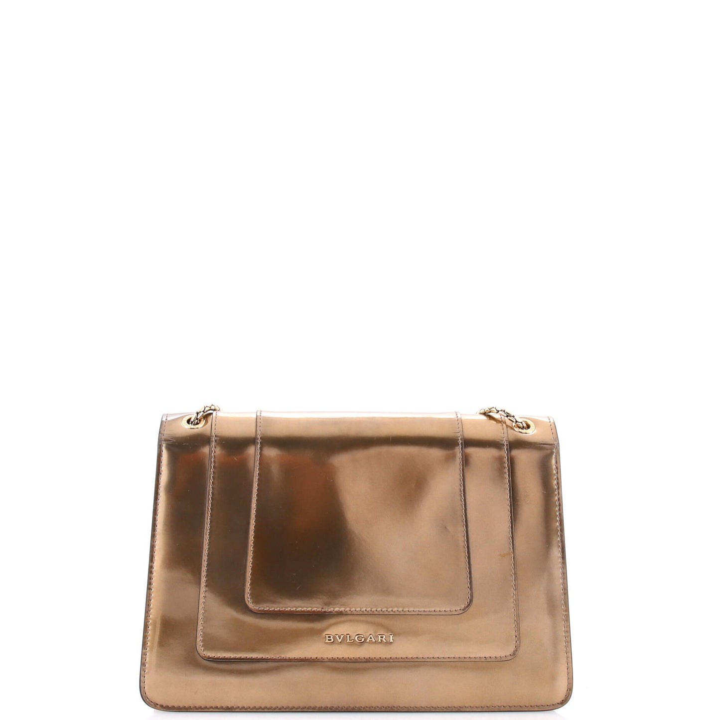 Bvlgari Serpenti Forever Shoulder Bag Patent Medium