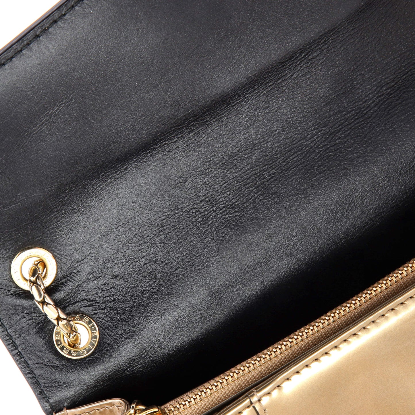 Bvlgari Serpenti Forever Shoulder Bag Patent Medium