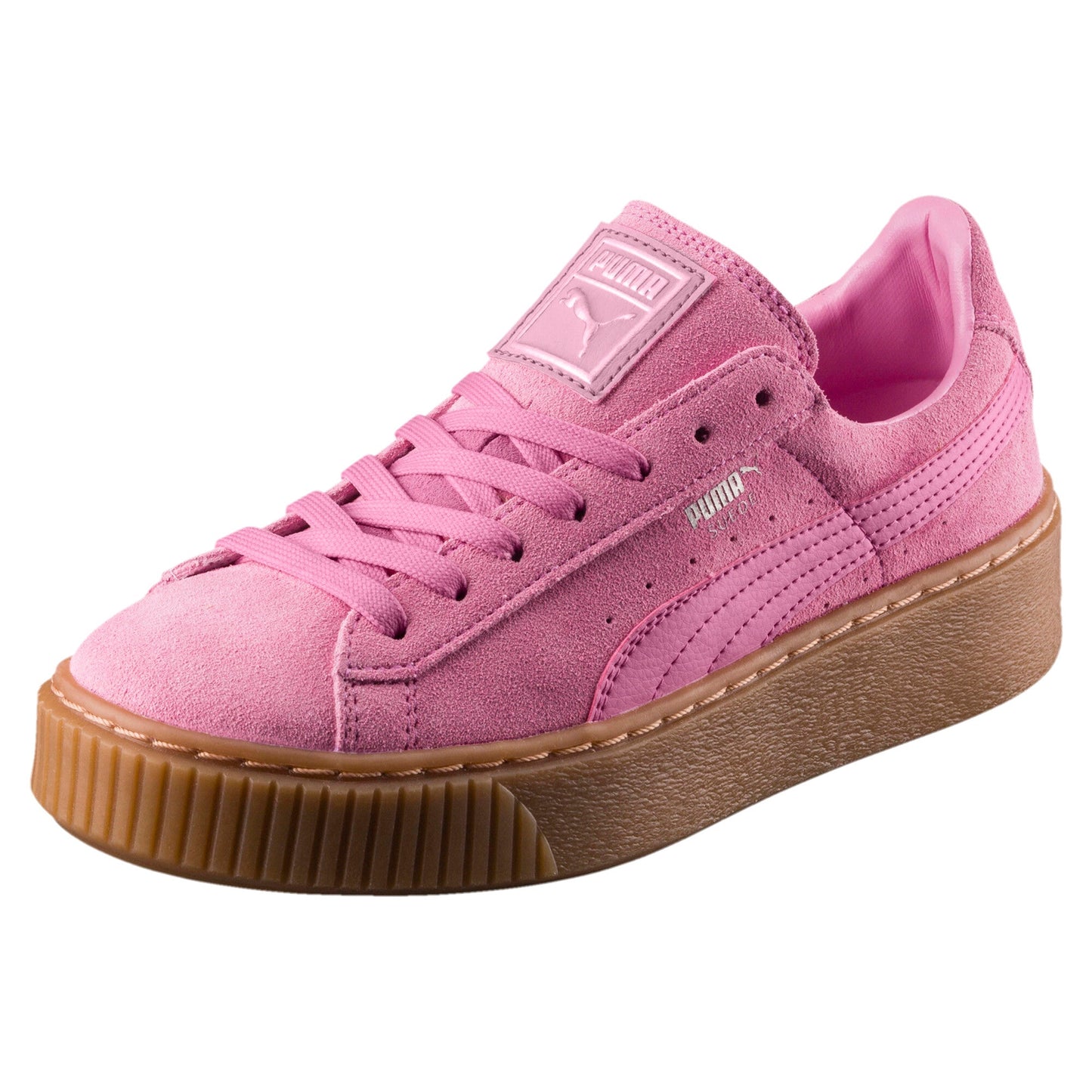 Vans Youth Puma Suede Platform Jr 'Prism Pink' Sneakers