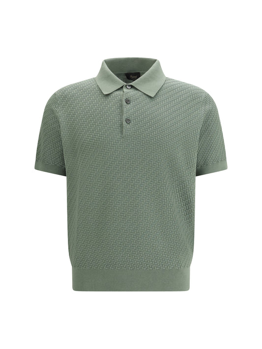 Polo Shirt Woven Pattern Cloud