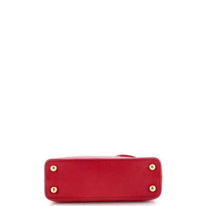 Capucines Bag Leather with Snakeskin BB