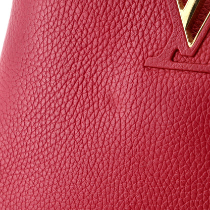 Capucines Bag Leather with Snakeskin BB