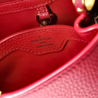 Capucines Bag Leather with Snakeskin BB