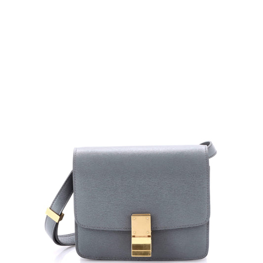 Classic Box Bag Grainy Leather Teen
