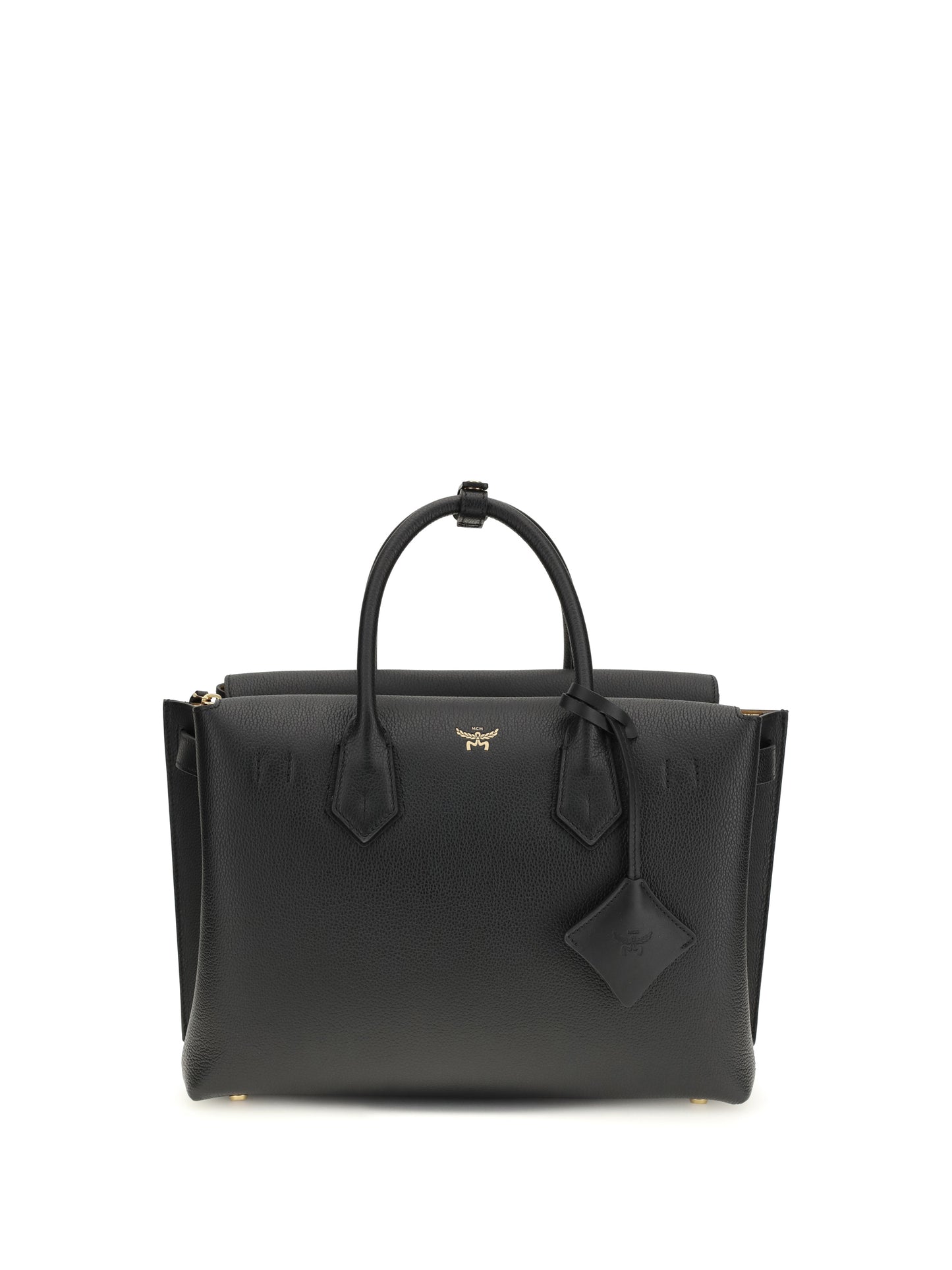 Handbag Milla Black Calf Leather