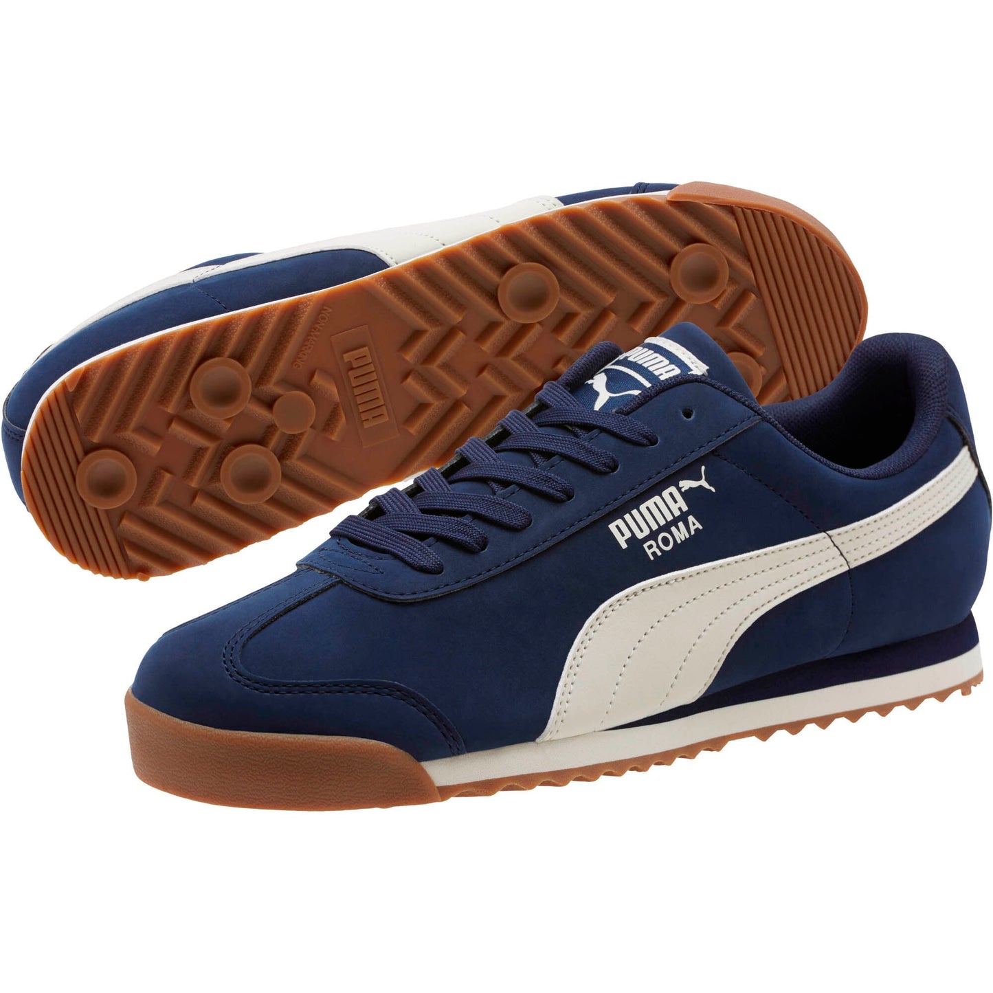 Puma Mens Roma Smooth Nubuck