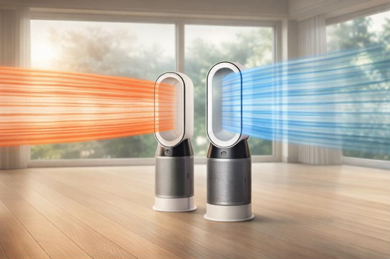 Dyson Purifier Hot+Cool Fan HP07 Smart Tower in White/Silver