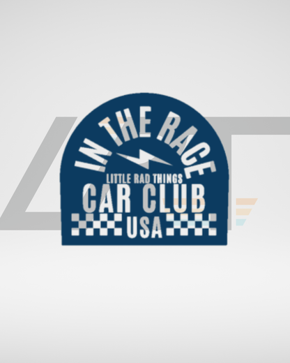 Car Club Usa Tee - Vintage Wash Black