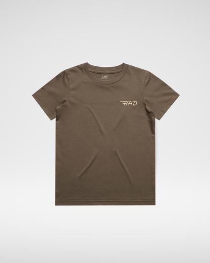 The Rad Tee - Brown