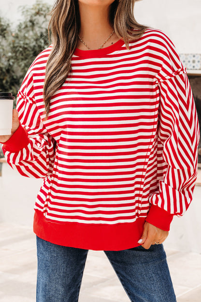 Threaded Pear Gracelynn Shoulder Casual Pullover Top