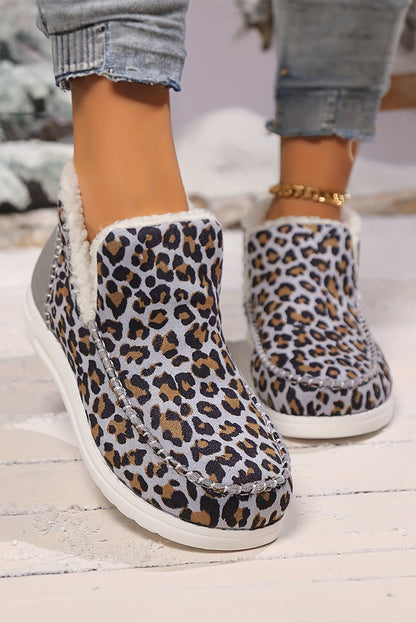 Threaded Pear Madison Flat Winter Fur Boots