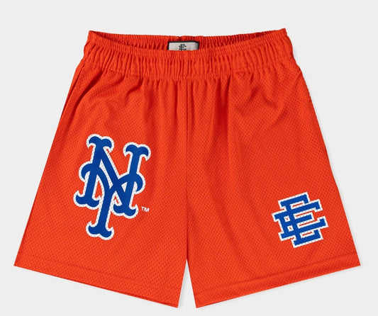 Men's Eric Emanuel Ee Shorts Core Ny Mets
