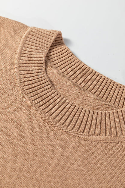 Threaded Pear Jasmine Short Puff Sleeve Sweater