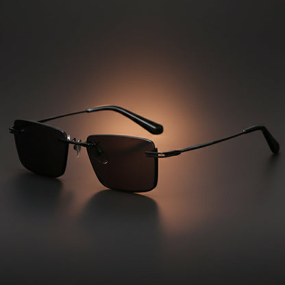 Pure Titanium Polarized Sunglasses – Retro British Style