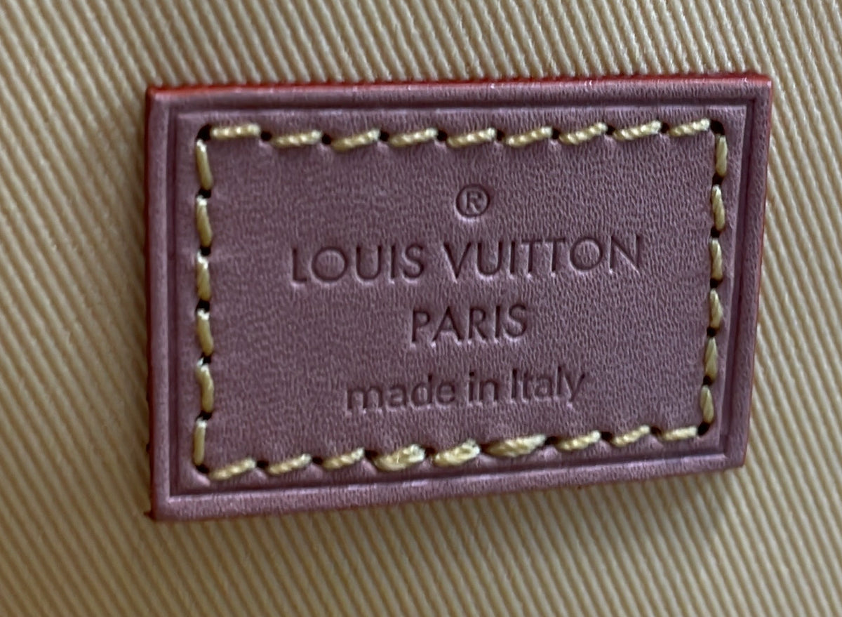 Baby Suitcase Monogram Jacquard with Leather