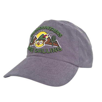 Woodsy Owl The Mountains are Calling Hat - Grey