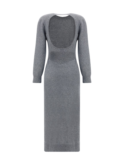 Knit Dress Medium Grey Cashmere