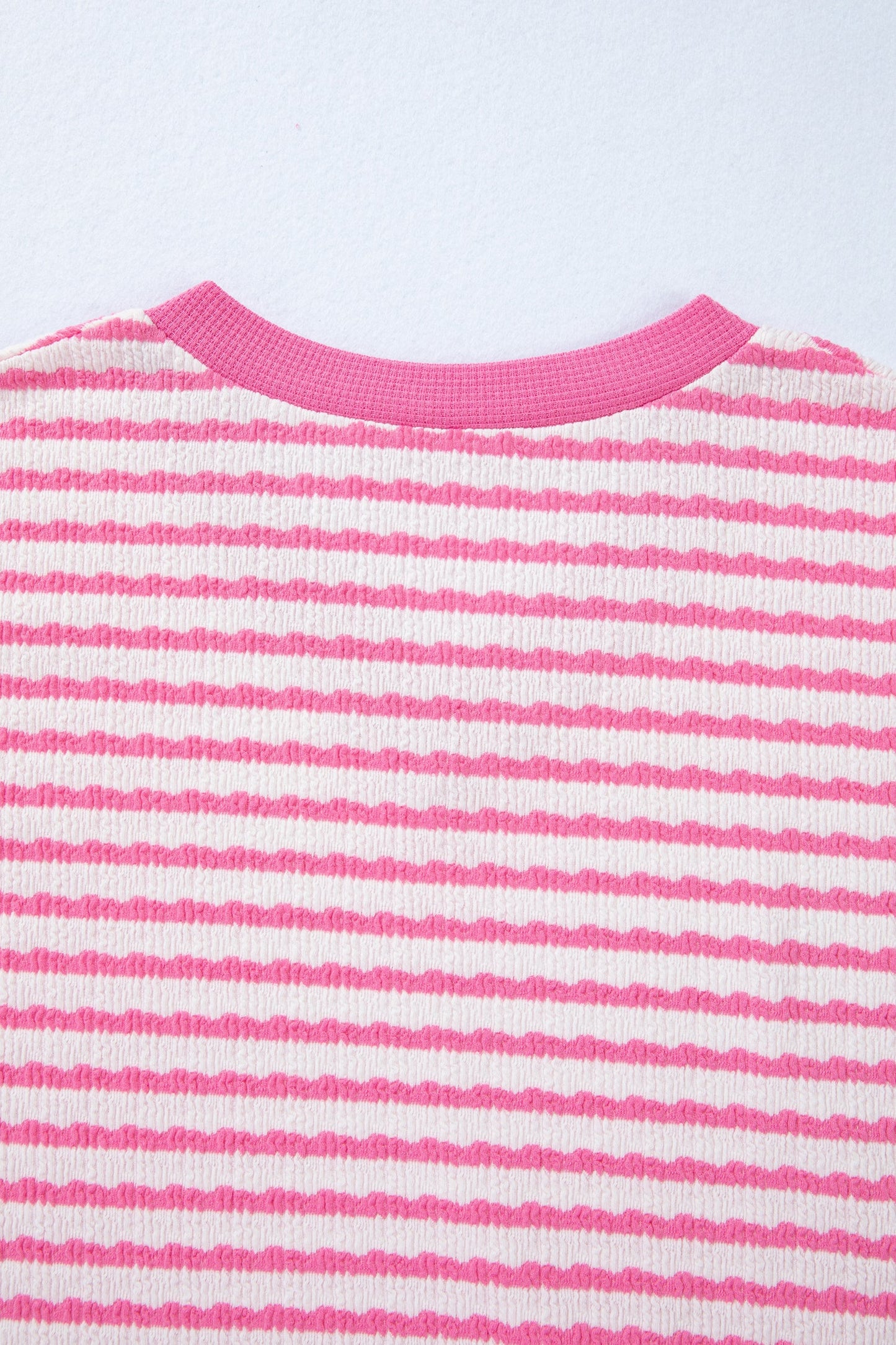Threaded Pear Georgia Trim Short Sleeve Top