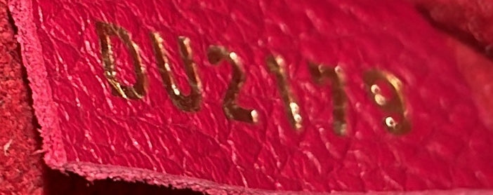 LV Riverside Handbag Damier with Leather