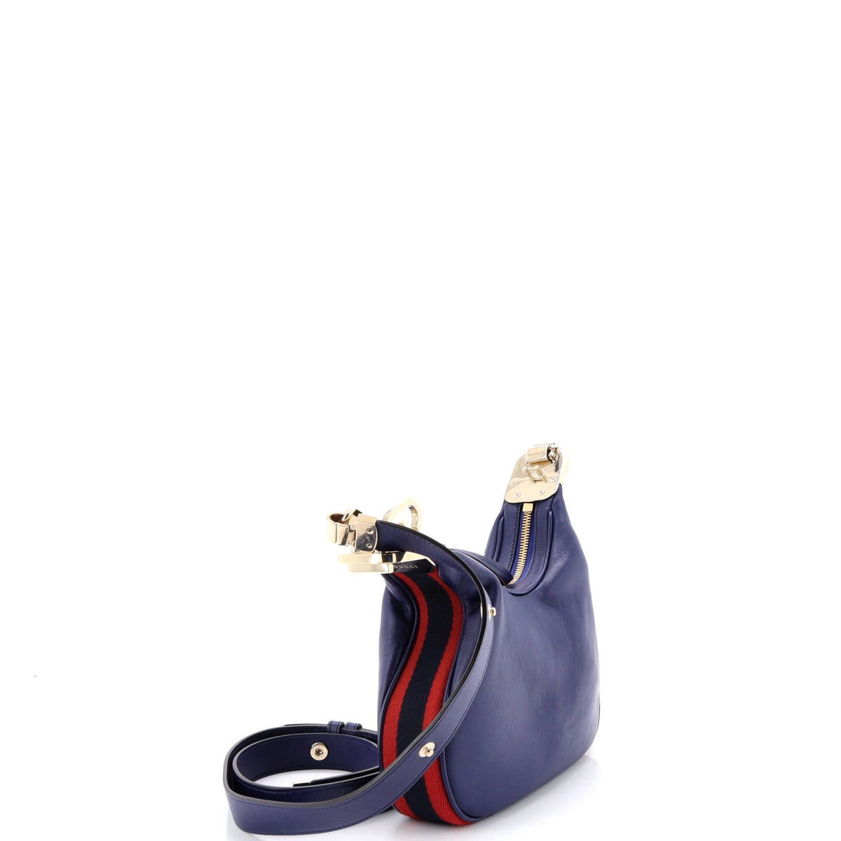 Attache Shoulder Bag Leather Small