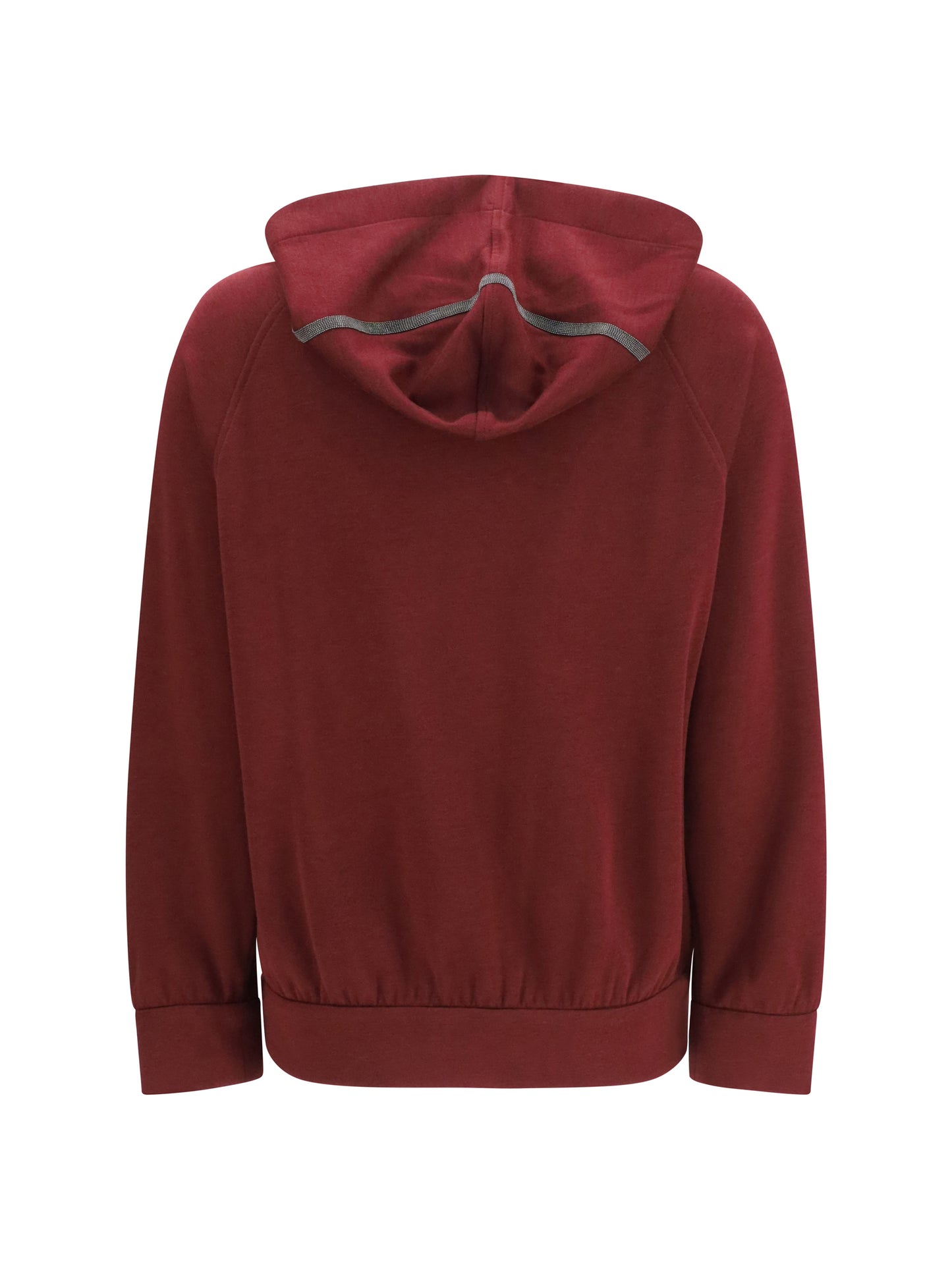 Long-Sleeve Zip Hoodie Cabernet