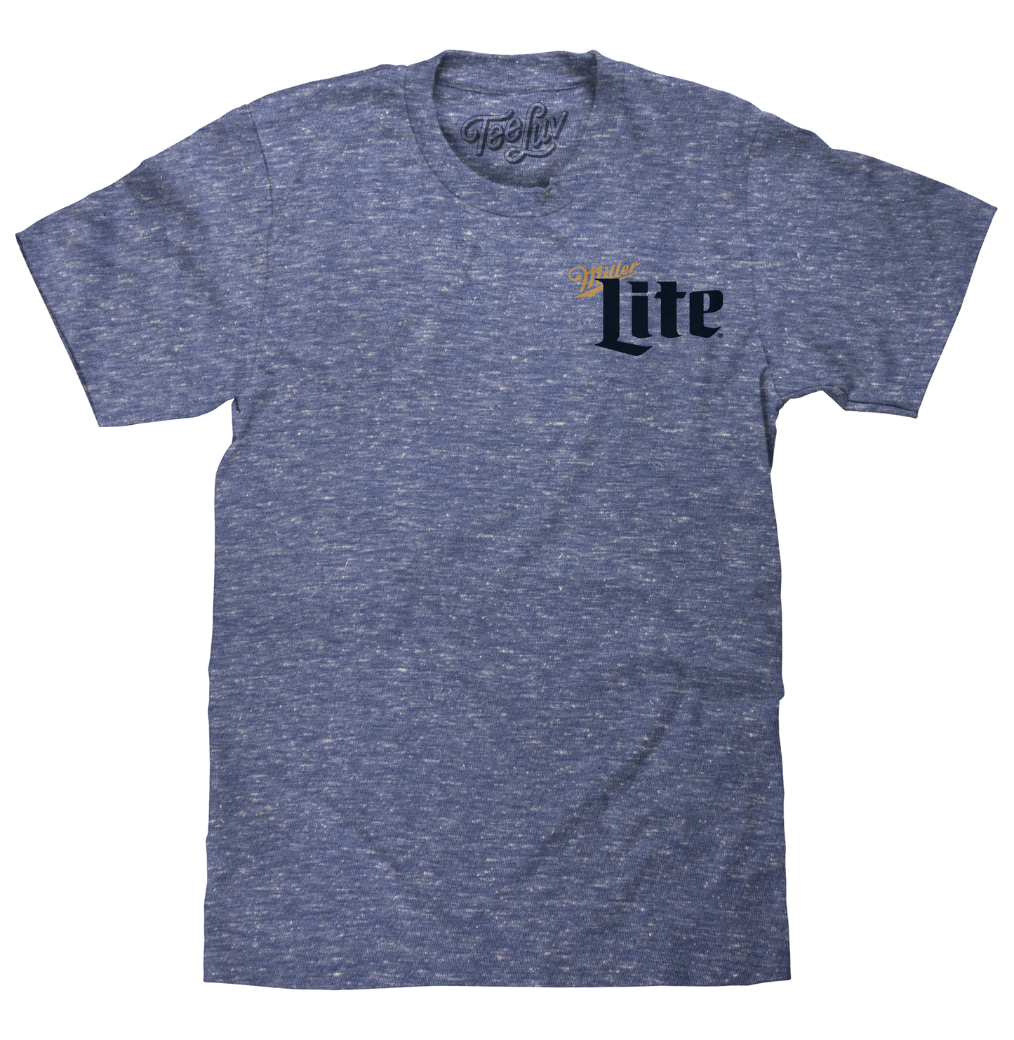 Miller Lite Milwaukee Wisconsin T-Shirt - Royal Snow Heather