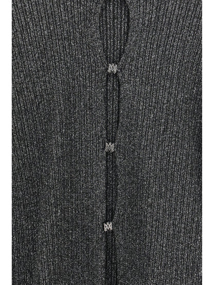 Cardigan Lurex Black