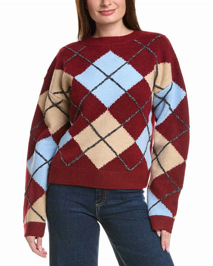 BURGUNDY MULTI-