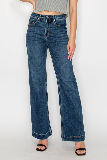 Josephine Tummy Control High Rise Relaxed Holly Flare Jeans
