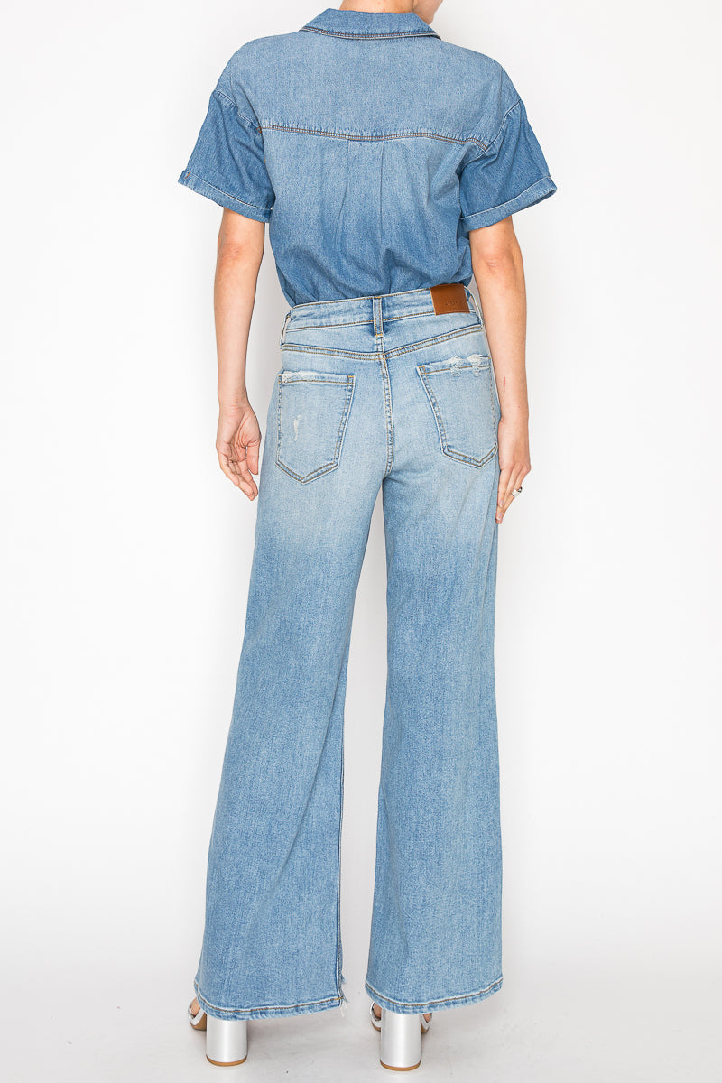 Vivienne High Rise Relaxed Flare Jeans