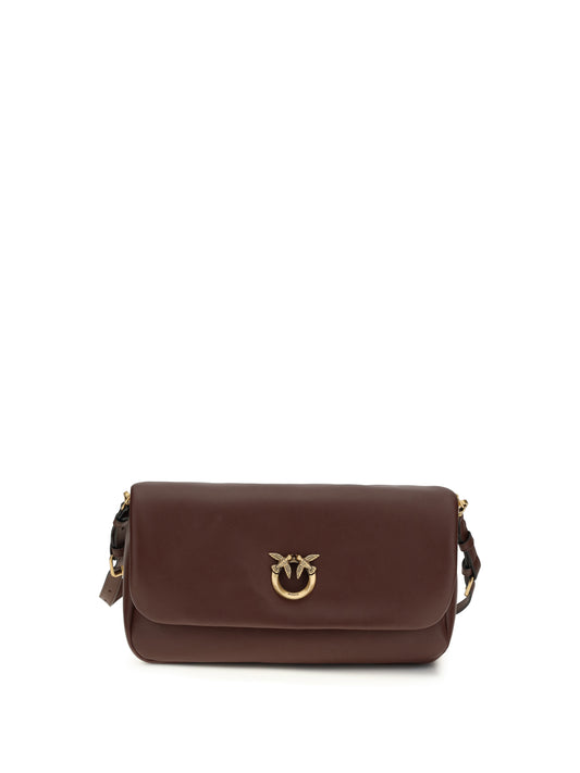 Shoulder Bag Baguette Soft Burgundy Calf Leather