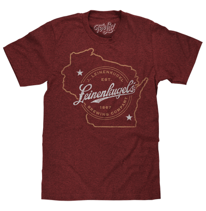 Leinenkugel's Wisconsin T-Shirt - Red
