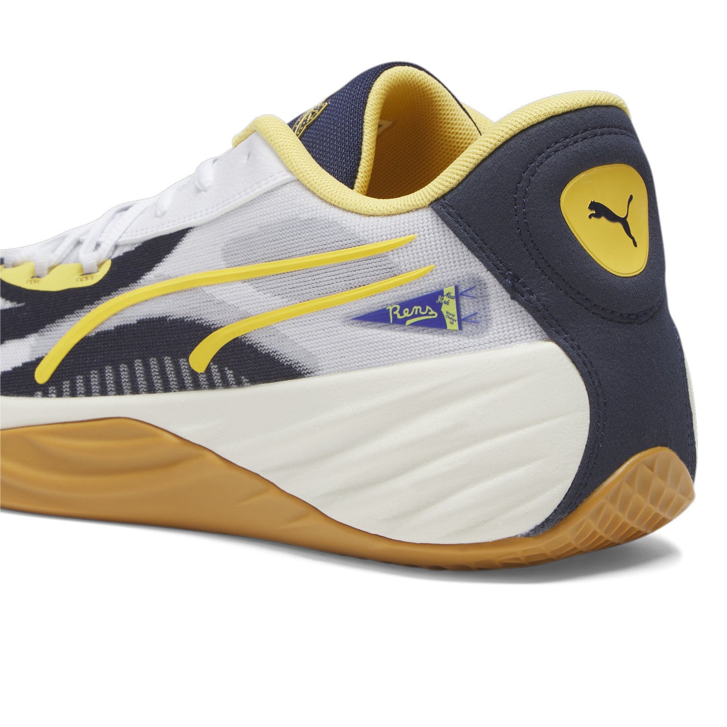 Puma Men's All-Pro Nitro Black Fives Sneakers