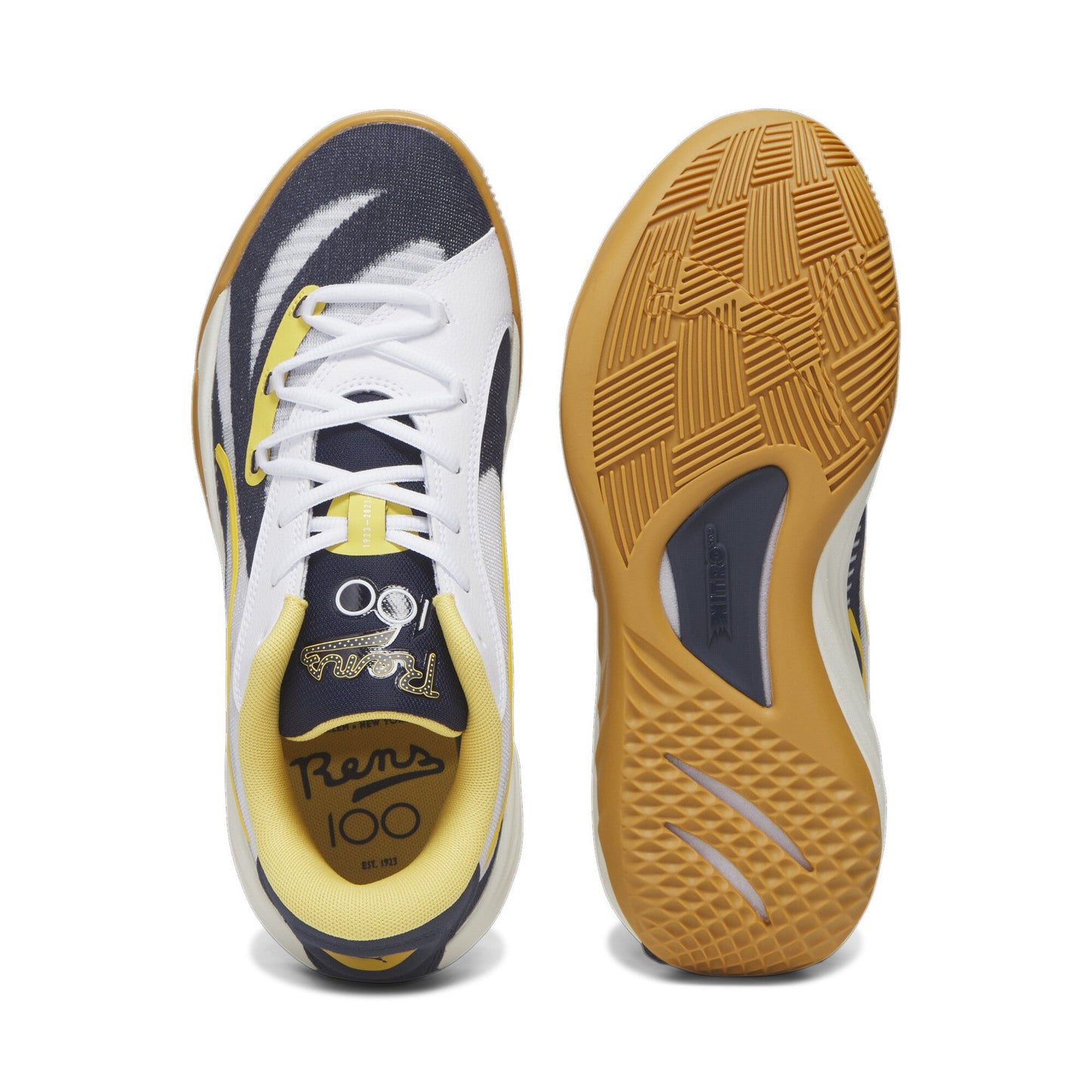 Puma Men's All-Pro Nitro Black Fives Sneakers