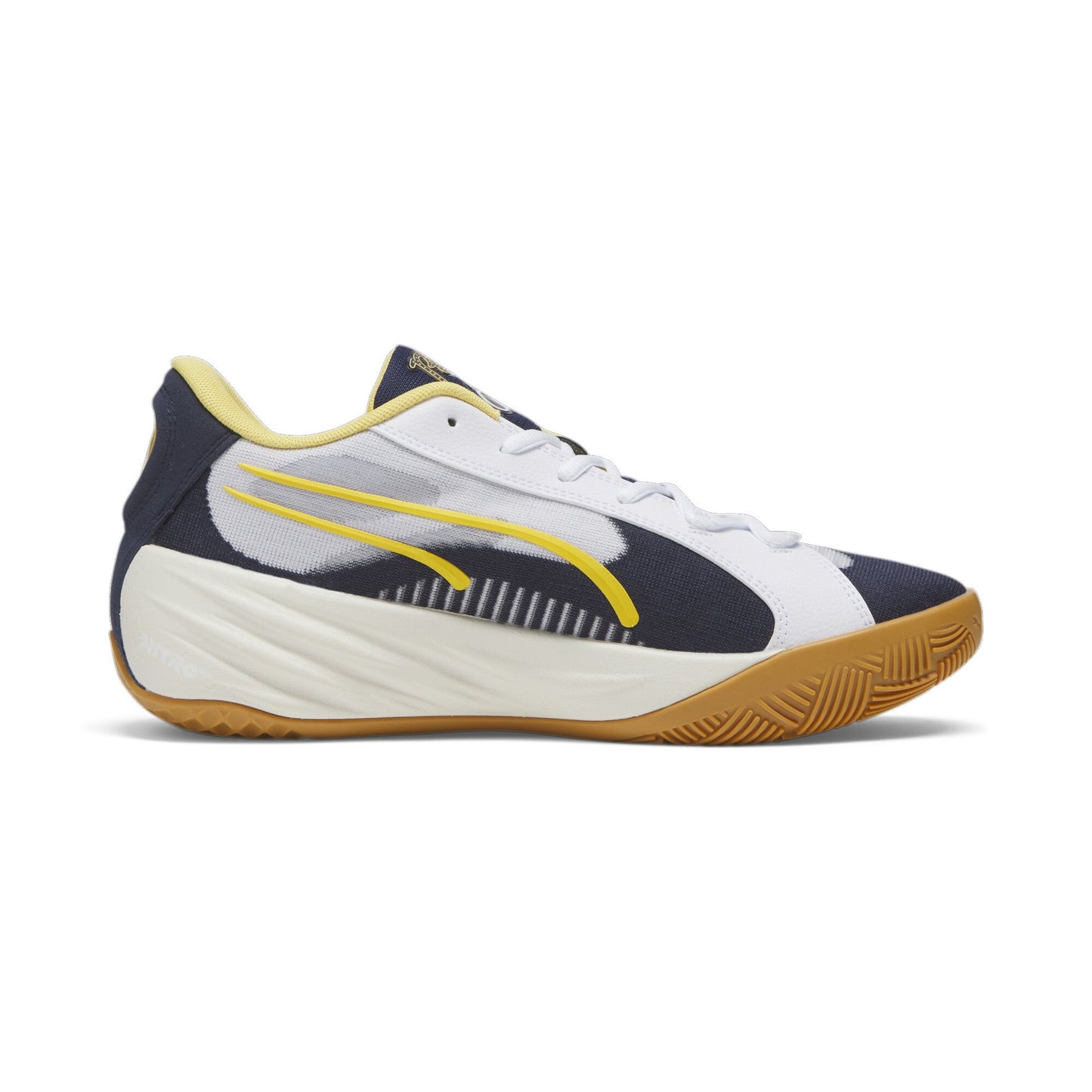 Puma Men's All-Pro Nitro Black Fives Sneakers
