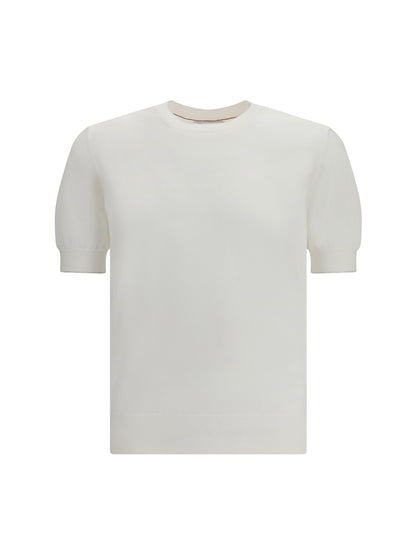 Cotton T-Shirt Panama/Mist