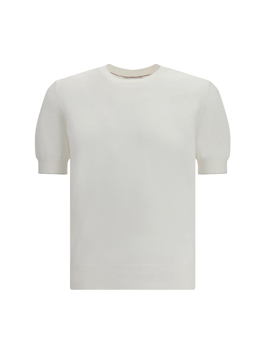 Cotton T-Shirt Panama/Mist